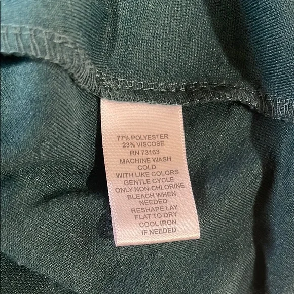 SPENSE EMERALD GREEN KEYHOLE BACK SCOOP NECK SWISS DOT TEXTURE A-LINE DRESS SZ S - Picture 7 of 8